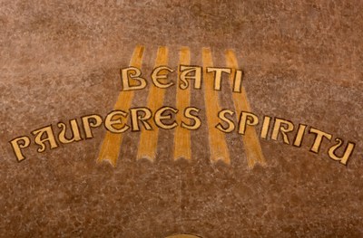 023 Cathédrale Nanterre  Béatitudes - Beati pauperes spiritu Détail 1
