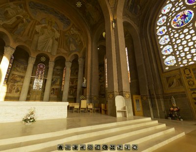 Image de la visite virtuelle de la cathédrale
